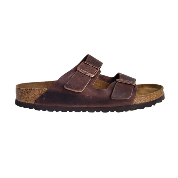 Birkenstock Arizona Soft Footbed Sandals in Brown Men's Size 44 EU 11-11.5 US - Picture 2 of 11